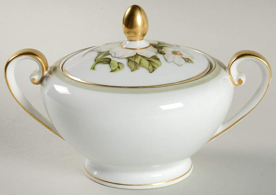 Caprice Sugar Bowl & Lid by Alpine China-1