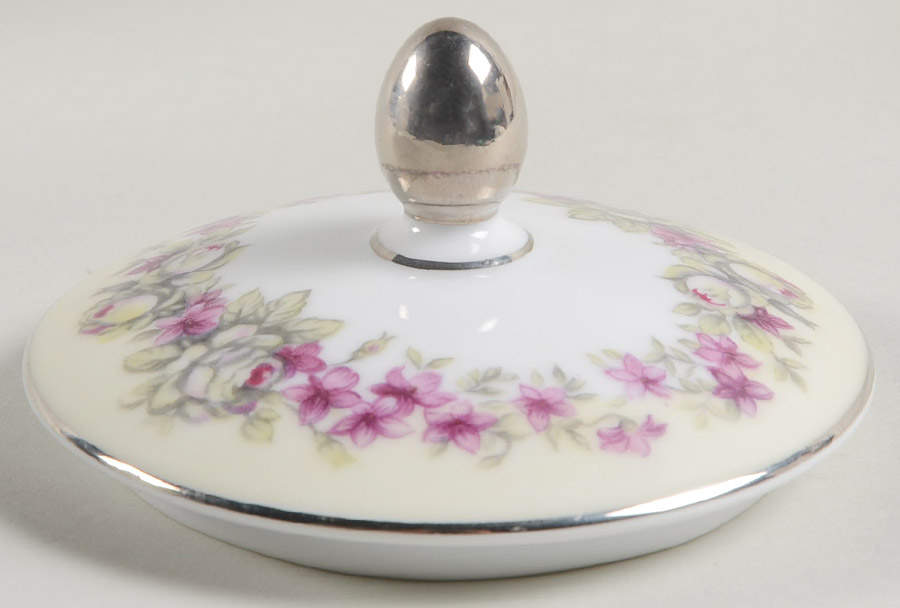 Garland Lid for Sugar Bowl by Alpine China-1