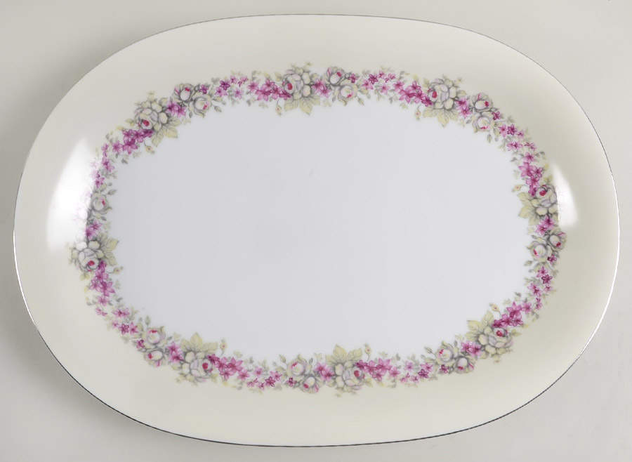 Garland 16" Oval Serving Platter by Alpine China-1