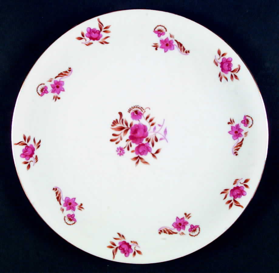 Petite Rose Dinner Plate by Alpine China-1