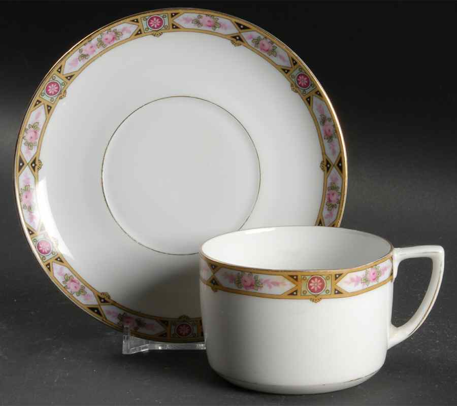 ALT1 Flat Cup & Saucer Set by Altrohlau-1