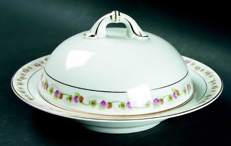6826 Round Covered Butter by Altrohlau-1