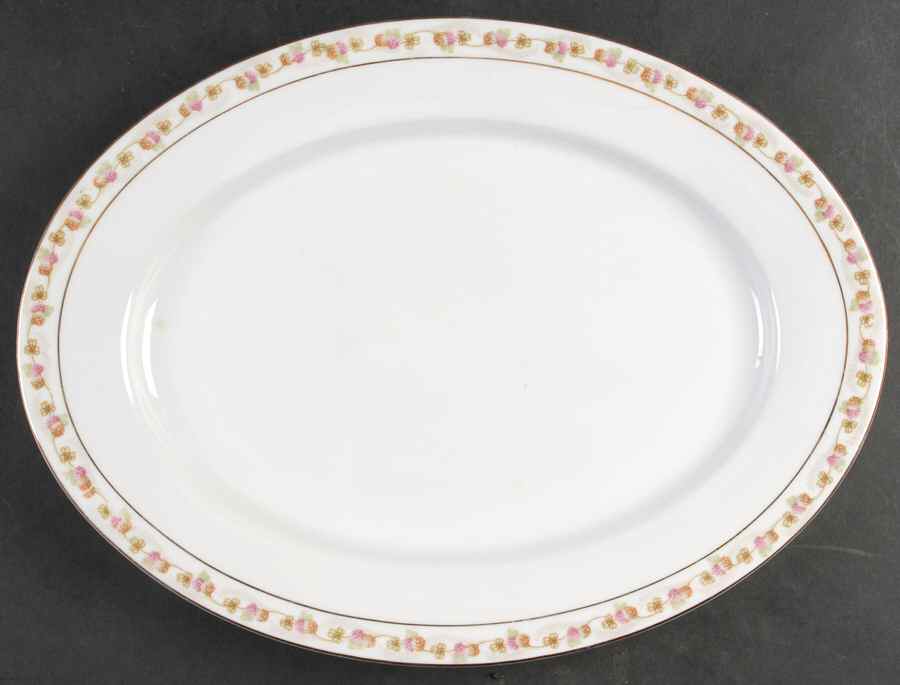 6826 14" Oval Serving Platter by Altrohlau-1