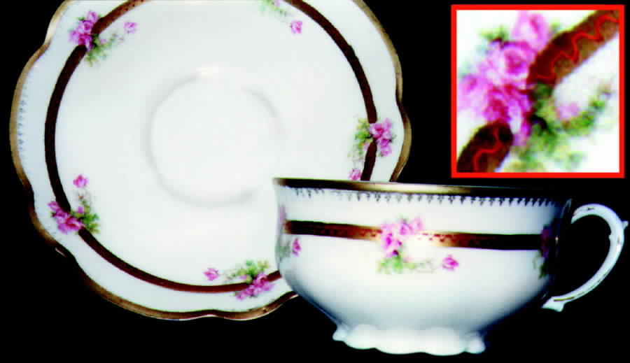 ALT115 Footed Cup & Saucer Set by Altrohlau-1