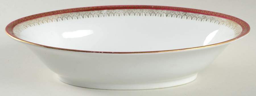 ALT117 9" Oval Vegetable Bowl by Altrohlau-1