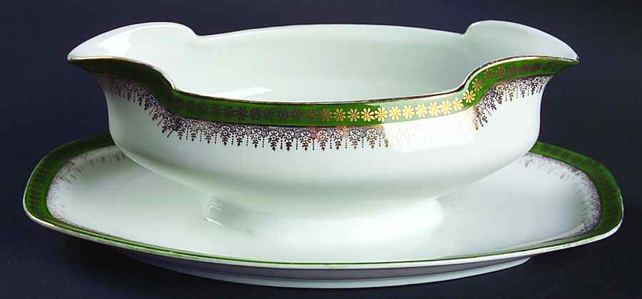 ALT17 Gravy Boat with Attached Underplate by Altrohlau-1