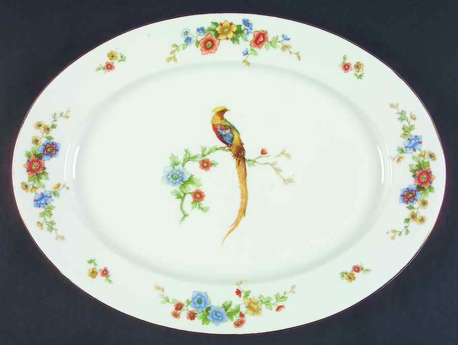 ALT23 14" Oval Serving Platter by Altrohlau-1