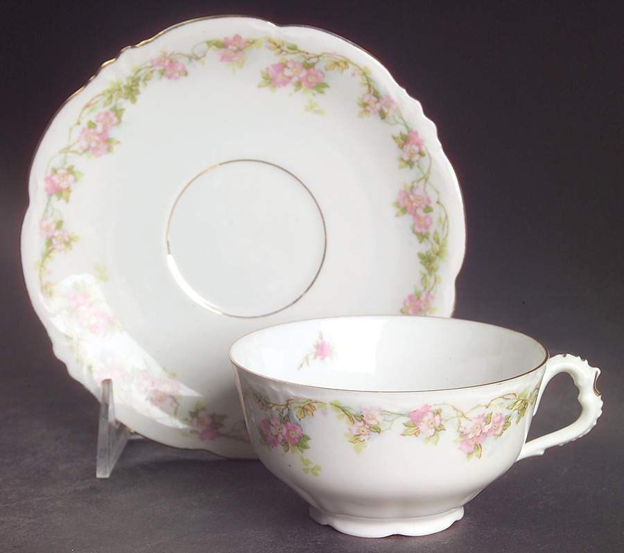 ALT27 Footed Cup & Saucer Set by Altrohlau-1