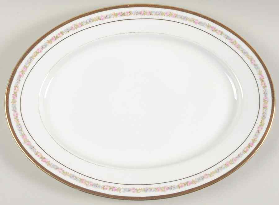 5544 14" Oval Serving Platter by Altrohlau-1