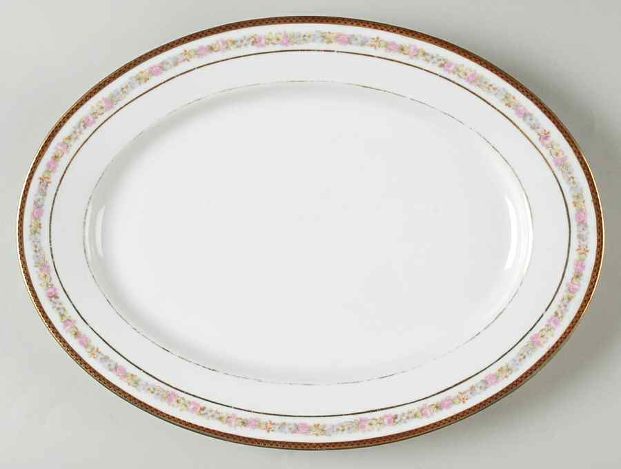 5544 13" Oval Serving Platter by Altrohlau-1