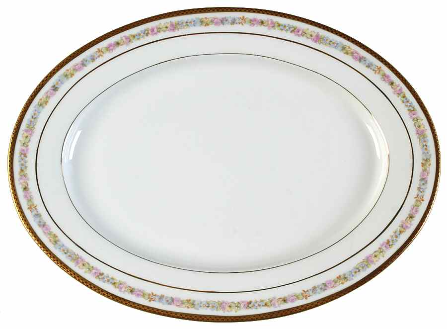 5544 12" Oval Serving Platter by Altrohlau-1