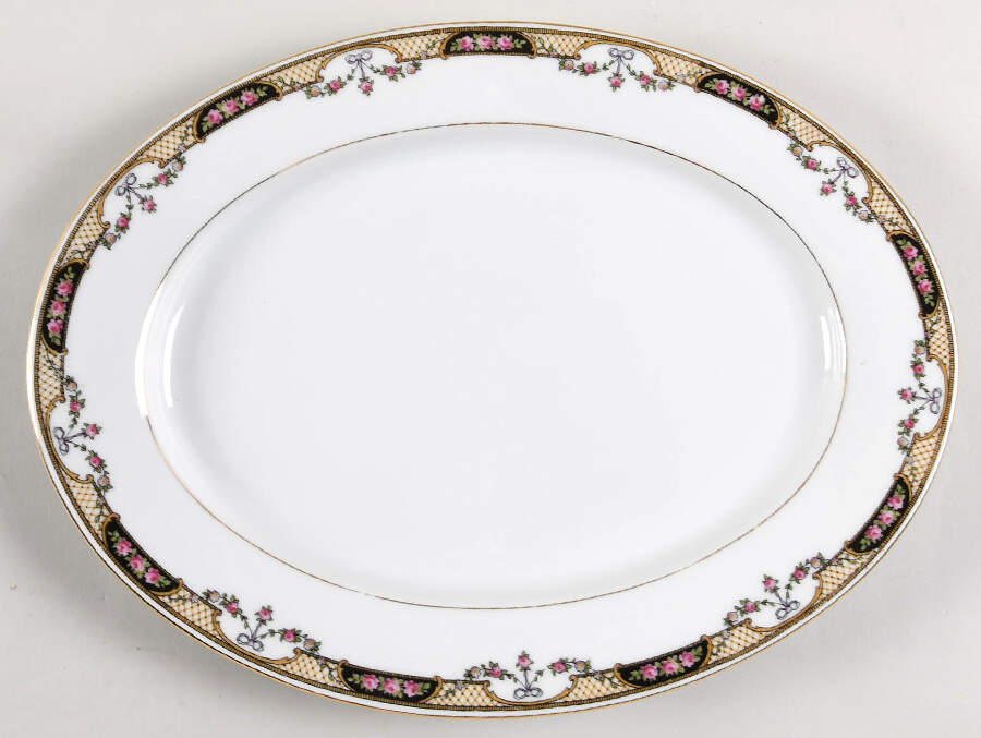 ALT37 13" Oval Serving Platter by Altrohlau-1