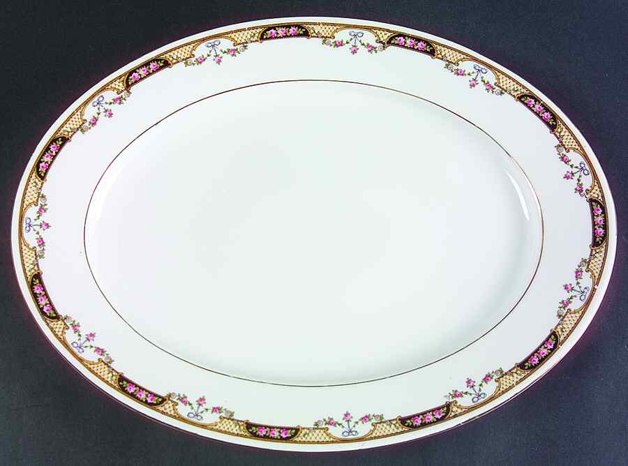 ALT37 14" Oval Serving Platter by Altrohlau-1
