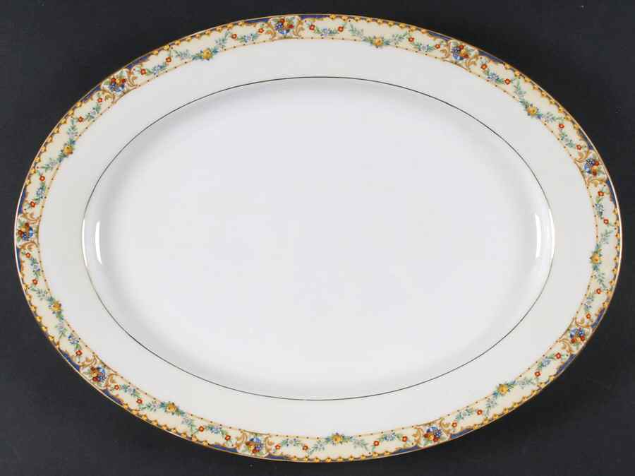 ALT41 16" Oval Serving Platter by Altrohlau-1