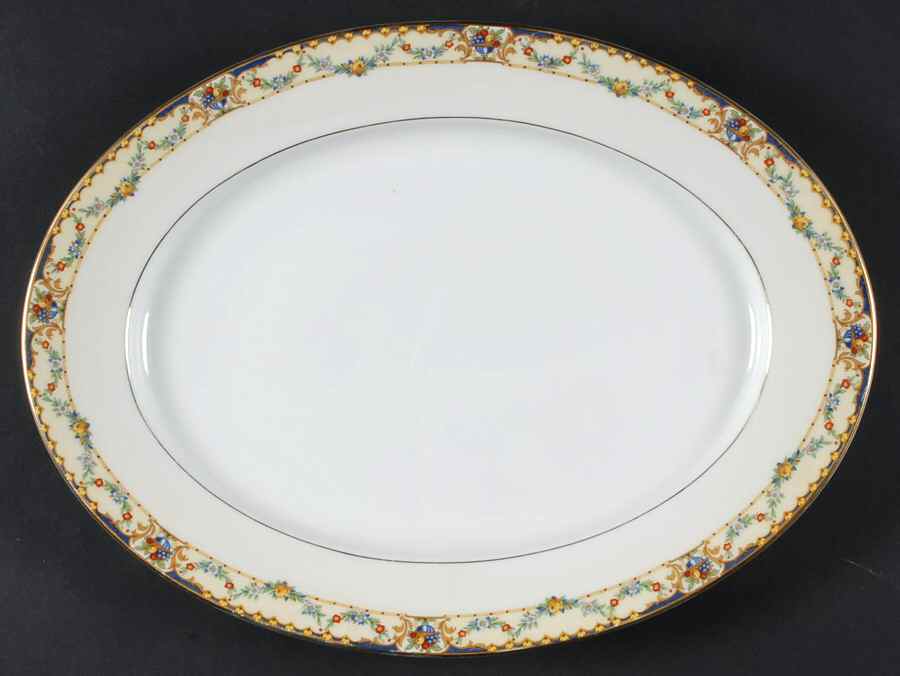 ALT41 14" Oval Serving Platter by Altrohlau-1