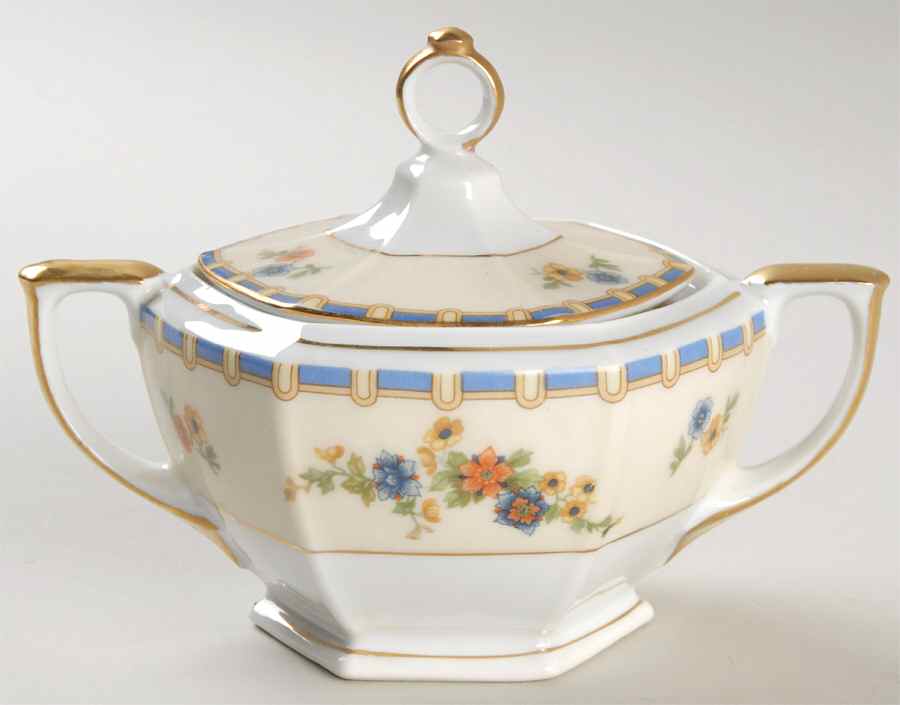Jardiniere Sugar Bowl & Lid by Altrohlau-1