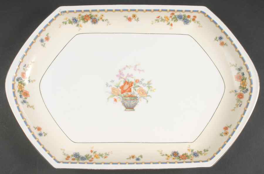 Jardiniere 17" Oval Serving Platter by Altrohlau-1