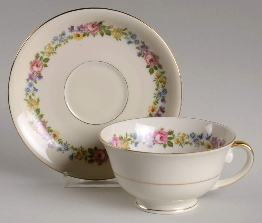 ALT70 Footed Cup & Saucer Set by Altrohlau-1