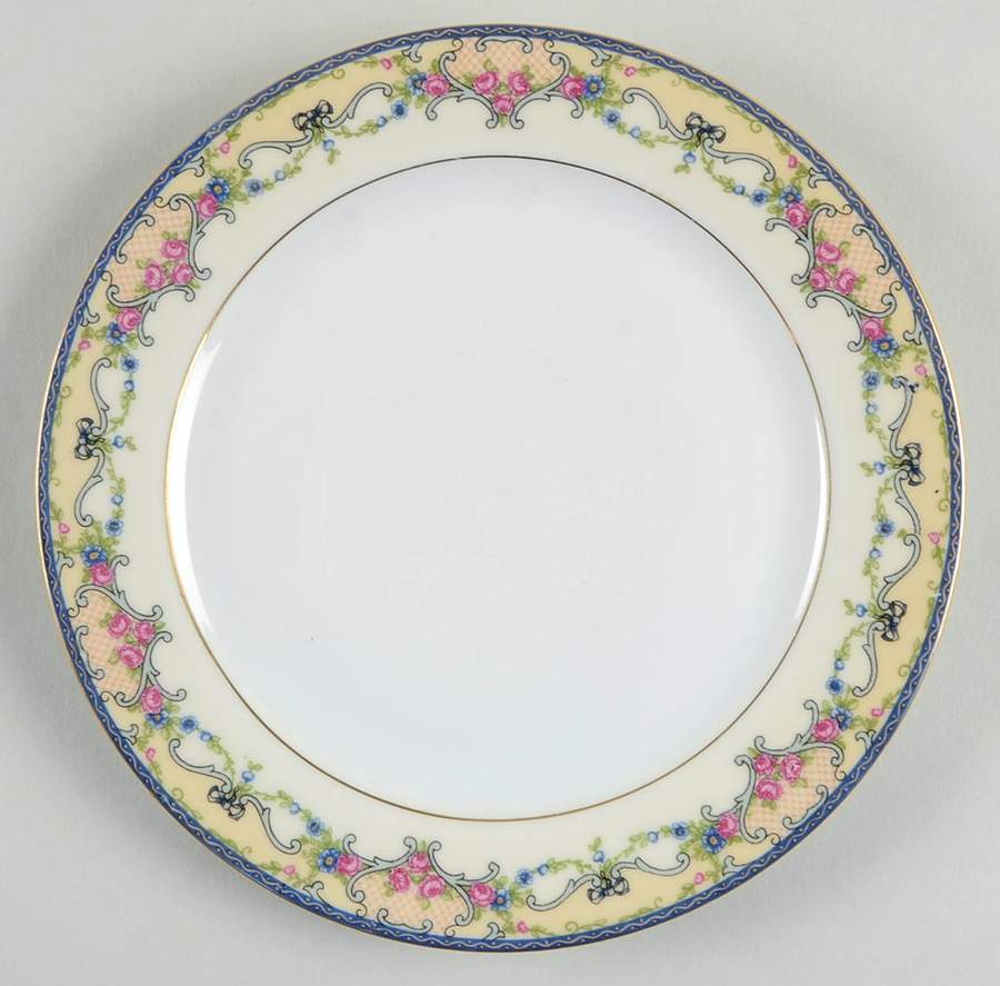 Arabesque Salad Plate by Altrohlau-1