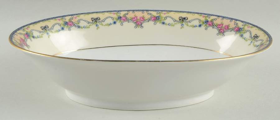Arabesque 10" Oval Vegetable Bowl by Altrohlau-1