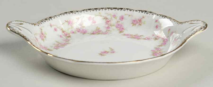 Bridal Rose (Scalloped, Gold Edge) Individual Augratin by Altrohlau-1