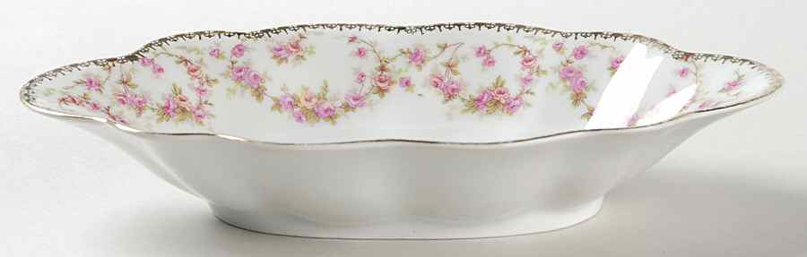 Bridal Rose (Scalloped, Gold Edge) Relish by Altrohlau-1