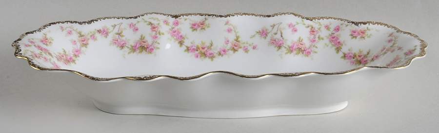 Bridal Rose (Scalloped, Gold Edge) Celery by Altrohlau-1