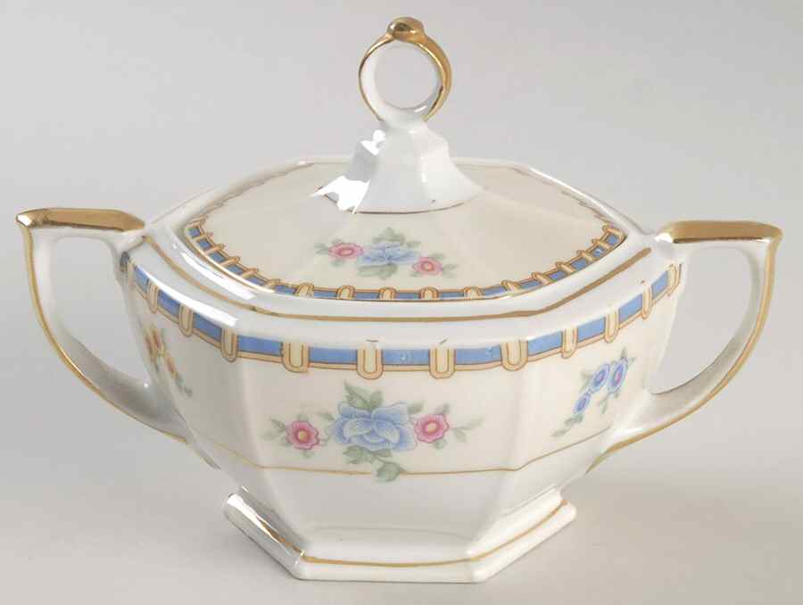 Cellini Sugar Bowl & Lid by Altrohlau-1