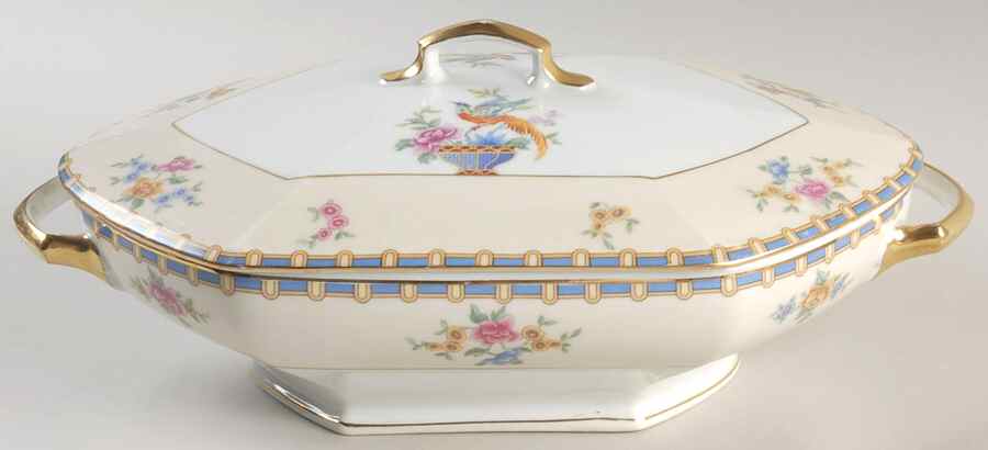 Cellini Oval Covered Vegetable by Altrohlau-1