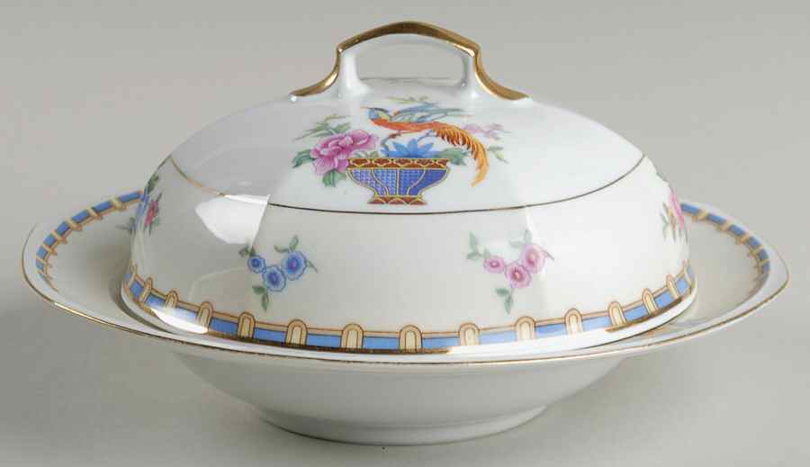 Cellini Round Covered Butter by Altrohlau-1
