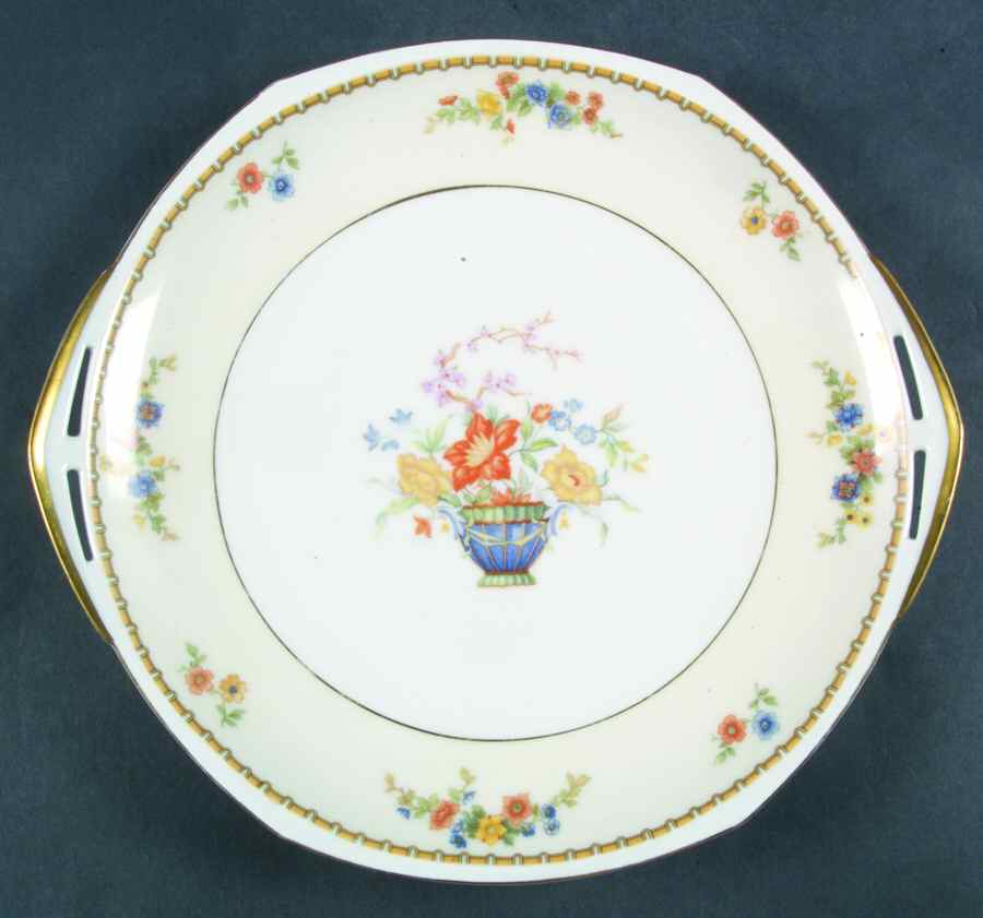 Diana Handled Cake Plate by Altrohlau-1