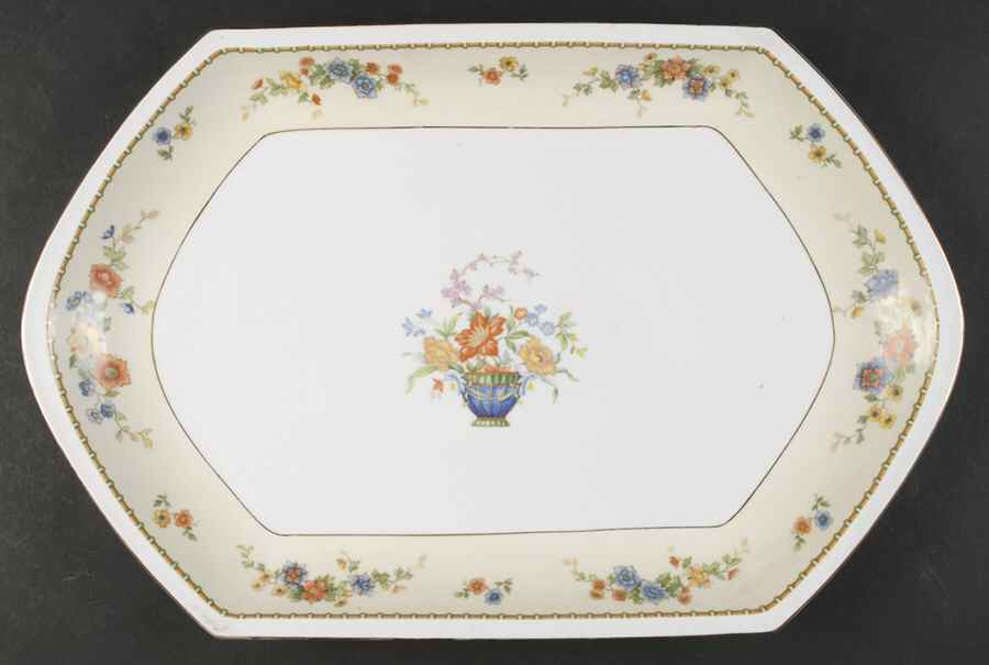 Diana 17" Oval Serving Platter by Altrohlau-1