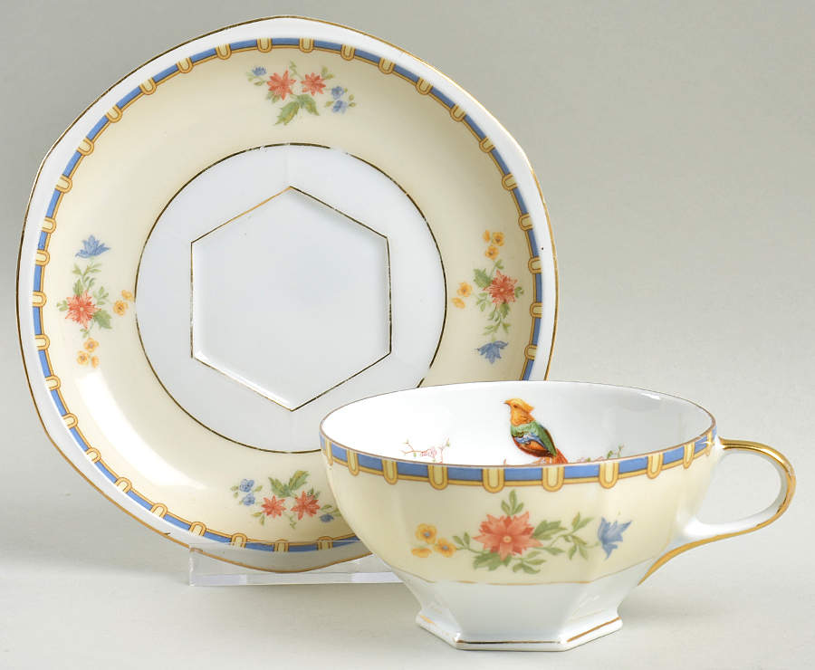 Eden Footed Cup & Saucer Set by Altrohlau-1