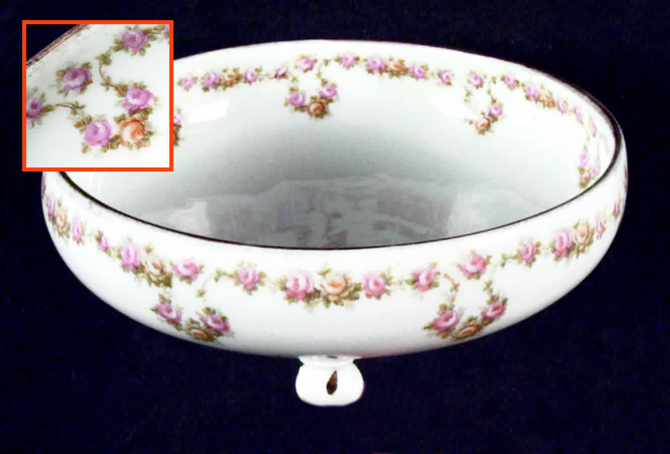Fairy Rose Open Candy Dish by Altrohlau-1