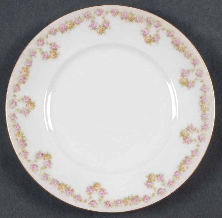 Fairy Rose Bread & Butter Plate by Altrohlau-1