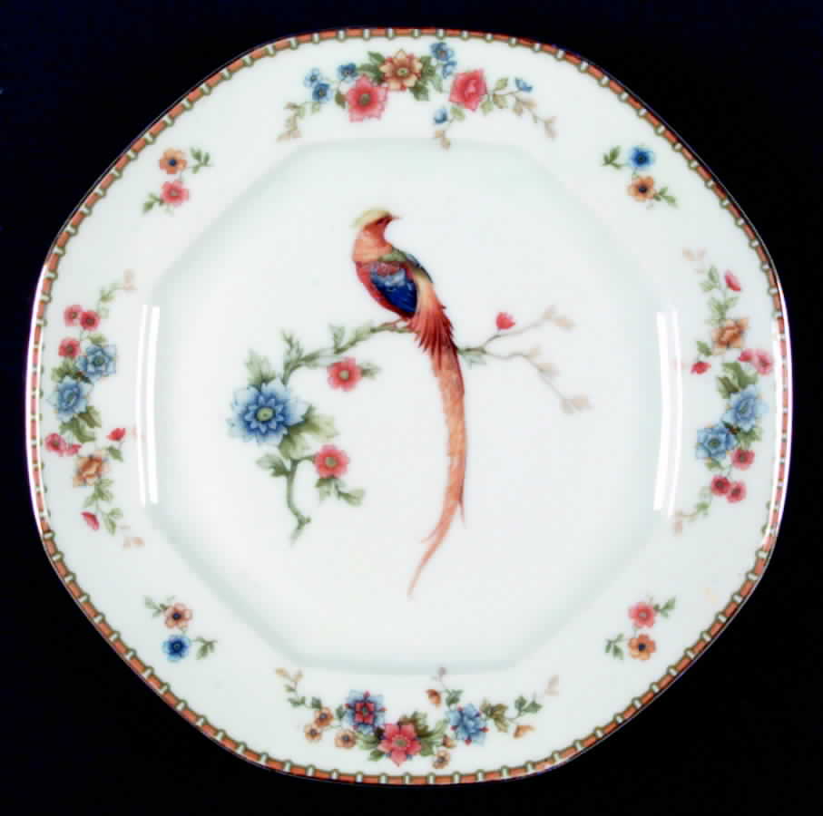 Golden Pheasant (Octagonal) Dinner Plate by Altrohlau-1
