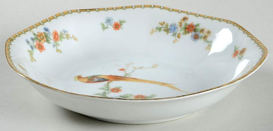 Golden Pheasant (Octagonal) Coupe Soup Bowl by Altrohlau-1