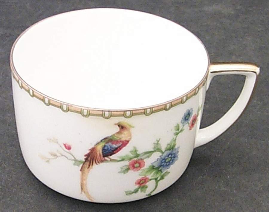 Golden Pheasant (Round) Flat Cup by Altrohlau-1