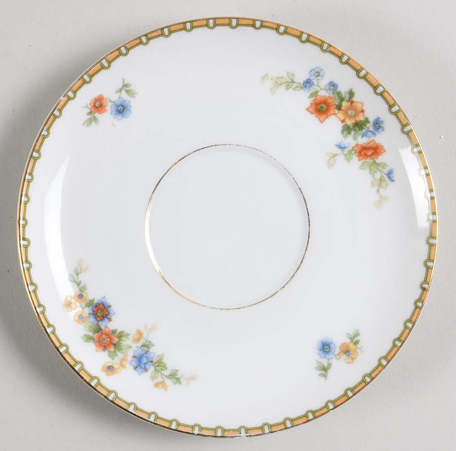 Golden Pheasant (Round) Saucer for Flat Cup by Altrohlau-1