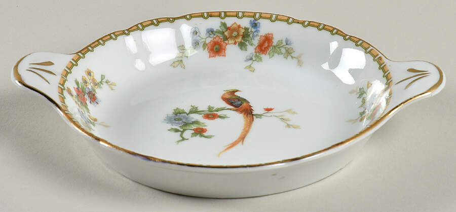 Golden Pheasant (Round) Individual Augratin by Altrohlau-1