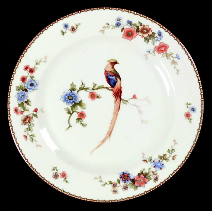 Golden Pheasant (Round) Dinner Plate by Altrohlau-1
