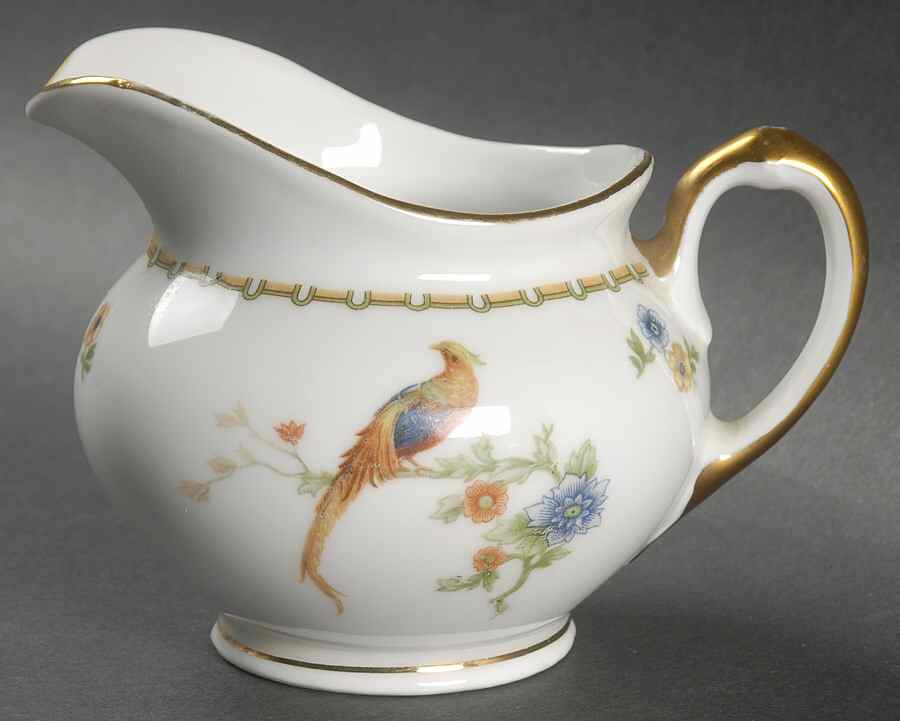 Golden Pheasant (Round) Creamer by Altrohlau-1