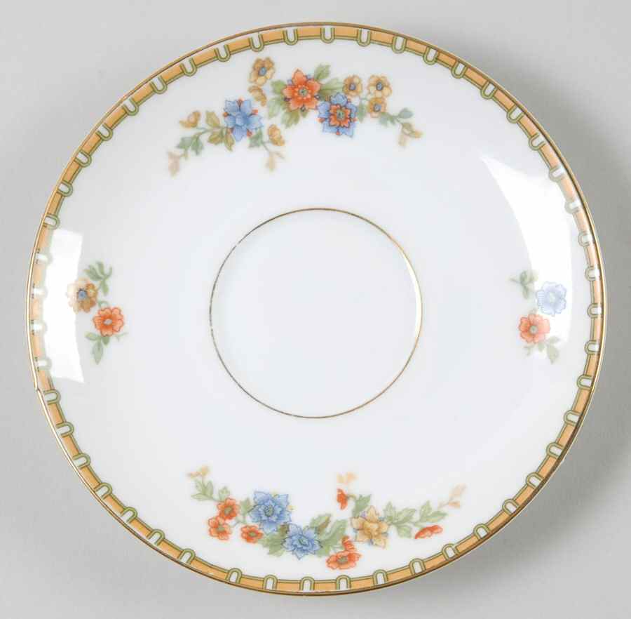 Golden Pheasant (Round) Saucer for Demitasse Cup by Altrohlau-1