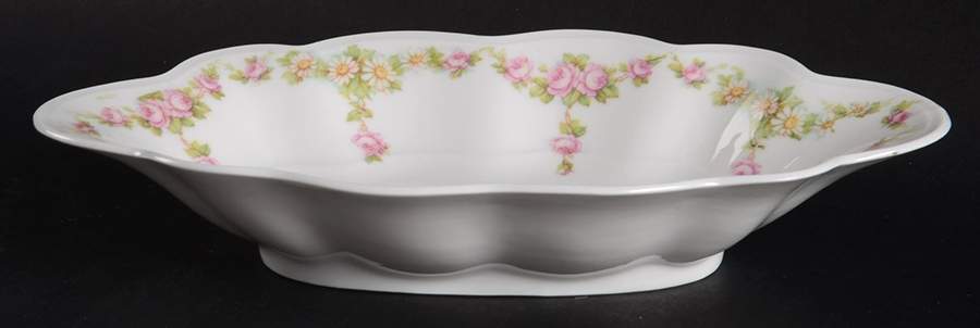 Rose China (Scalloped) Relish by Altrohlau-1