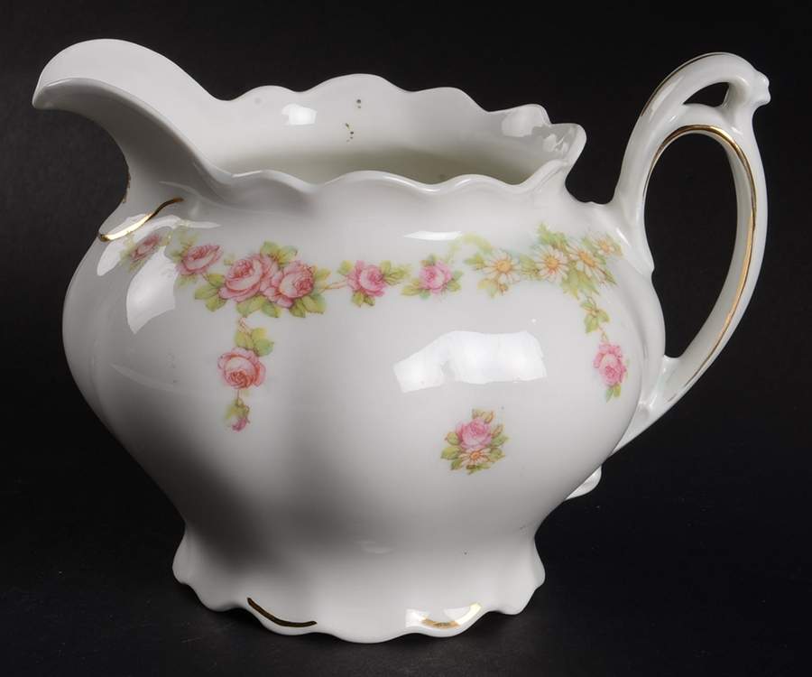 Rose China (Scalloped) Creamer by Altrohlau-1
