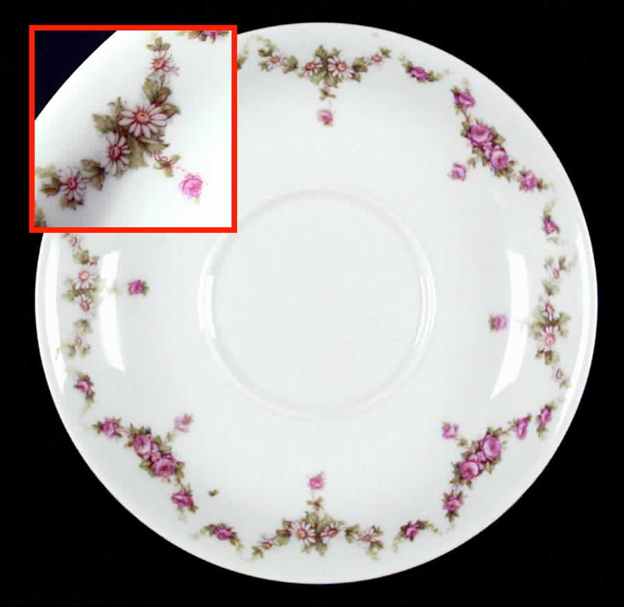Rose China (Smooth) Saucer by Altrohlau-1