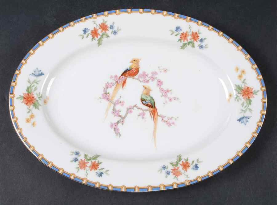 Victoria (Round) 11" Oval Serving Platter by Altrohlau-1
