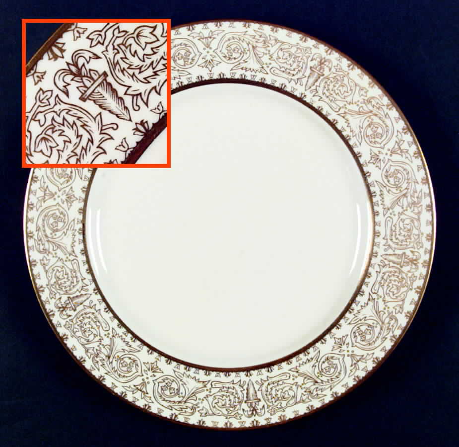 Albemarle Dinner Plate by Alvin-1