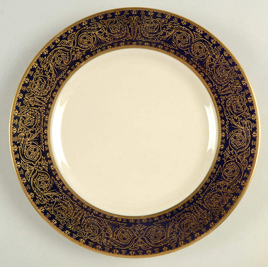 Albemarle Blue Salad Plate by Alvin-1