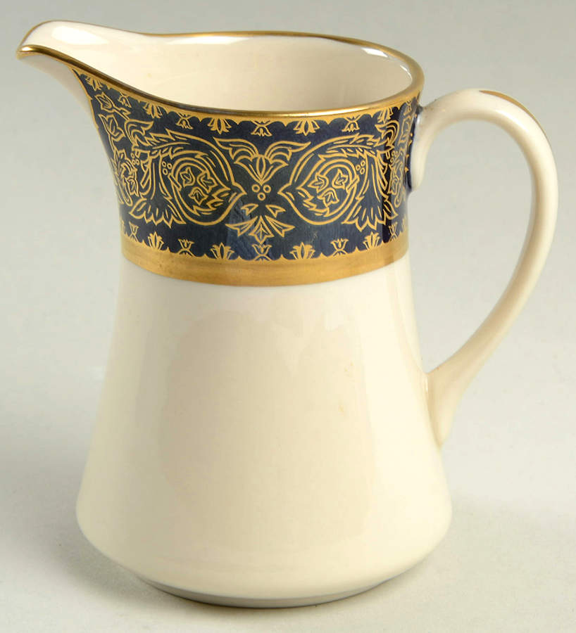 Albemarle Blue Creamer by Alvin-1
